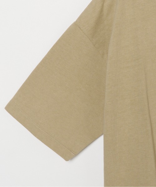 HELIOPOLE(エリオポール)の「FADE TEE(Tシャツ/カットソー・レディース・チャコールグレー/ベージュ/ワインレッド・38)」の7枚目の写真