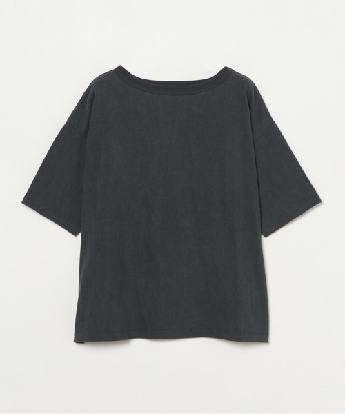 HELIOPOLE(エリオポール)の「FADE TEE(Tシャツ/カットソー・レディース・チャコールグレー/ベージュ/ワインレッド・38)」の4枚目の写真