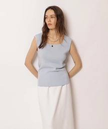 CADUNE | スクエアサマーニット(ニット/セーター)