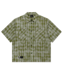 CHECK TAG SHIRTS - GREEN