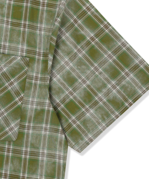 BROWNBREATH（ブラウンブレス）の「CHECK TAG SHIRTS - GREEN（シャツ/ブラウス・レディース・その他・SMALL/MEDIUM/LARGE/X-LARGE）」の6枚目の写真