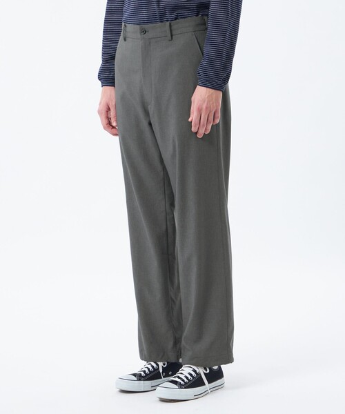 MACKINTOSH PHILOSOPHY（ﾏｯｷﾝﾄｯｼｭ ﾌｨﾛｿﾌｨｰ）の「WEEKENDER イージーパンツ ウール調ドットエア（その他パンツ・メンズ・チャコールグレー/ベージュ系その他・38/40）」の15枚目の写真