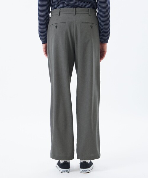 MACKINTOSH PHILOSOPHY（ﾏｯｷﾝﾄｯｼｭ ﾌｨﾛｿﾌｨｰ）の「WEEKENDER イージーパンツ ウール調ドットエア（その他パンツ・メンズ・チャコールグレー/ベージュ系その他・38/40）」の14枚目の写真