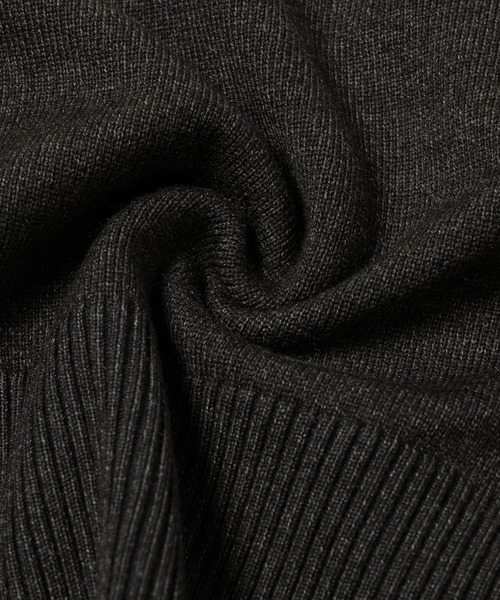 OLUN(オルン)の「half sleeve knit/ハーフスリーブニット(ニット/セーター・レディース・アイボリー/チャコールグレー/ブラウン/ベージュ/ピンク・MEDIUM/SMALL)」の6枚目の写真