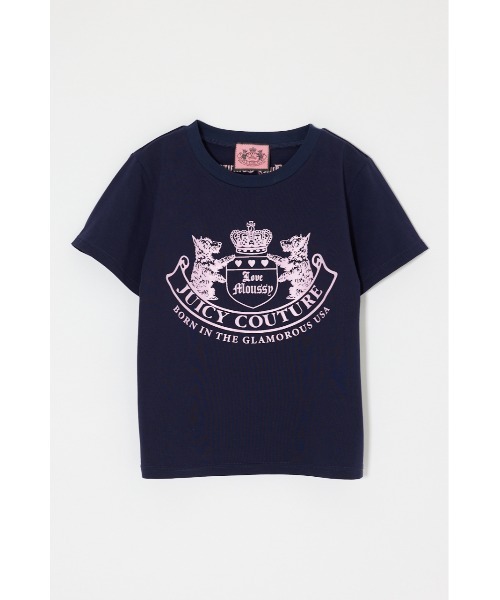 MOUSSY(マウジー)の「JC EMBLEM Tシャツ(Tシャツ/カットソー・レディース・ライトピンク/ブルー系その他/ネイビー・FREE)」の21枚目の写真