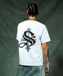 Tシャツ|Cross Tee White & Black (Slim Silhouette)|SUPPLIER