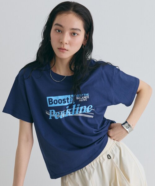 COLONY 2139(コロニートゥーワンスリーナイン)の「アソートロゴプリントTシャツ(Tシャツ/カットソー・レディース・ホワイト/ネイビー/グレー・FREE)」の3枚目の写真