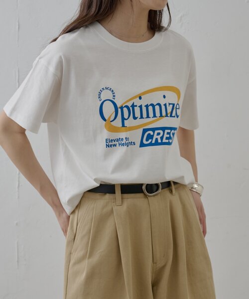 COLONY 2139(コロニートゥーワンスリーナイン)の「アソートロゴプリントTシャツ(Tシャツ/カットソー・レディース・ホワイト/ネイビー/グレー・FREE)」の15枚目の写真