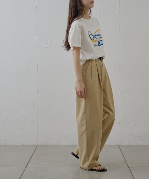 COLONY 2139(コロニートゥーワンスリーナイン)の「アソートロゴプリントTシャツ(Tシャツ/カットソー・レディース・ホワイト/ネイビー/グレー・FREE)」の17枚目の写真