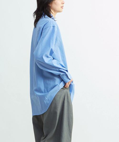CONVERSE TOKYO(コンバーストウキョウ)の「BOWTIE RELAX SHIRT(シャツ/ブラウス・レディース・その他1/その他2/ブラック/ブルー・MEDIUM/SMALL)」の12枚目の写真