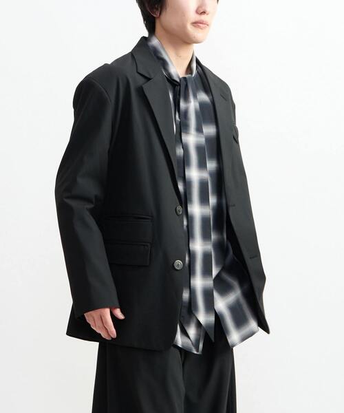CONVERSE TOKYO(コンバーストウキョウ)の「BOWTIE RELAX SHIRT(シャツ/ブラウス・レディース・その他1/その他2/ブラック/ブルー・MEDIUM/SMALL)」の16枚目の写真