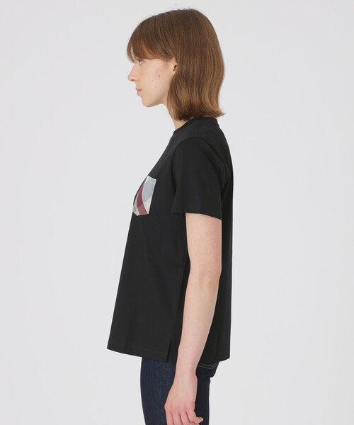 BLUE LABEL CRESTBRIDGE(ブルーレーベルクレストブリッジ)の「【一部店舗限定】コンパクトスムースポケットTシャツ(Tシャツ/カットソー・レディース・オフホワイト・38/40)」の9枚目の写真