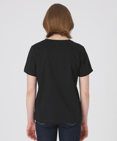 BLUE LABEL CRESTBRIDGE(ブルーレーベルクレストブリッジ)の「【一部店舗限定】コンパクトスムースポケットTシャツ(Tシャツ/カットソー・レディース・オフホワイト・38/40)」の10枚目の写真