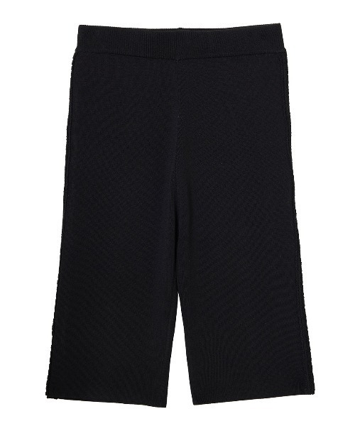 Ameri（アメリ）の「SIDE LACE LIKE KNIT BIKER PANTS（その他パンツ・レディース・マルチ/カーキ/ブラック・MEDIUM/SMALL）」の2枚目の写真