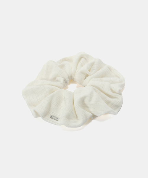 セール】heyep/ヘイップ Cozy Texture Scunchie（シュシュ）｜U by