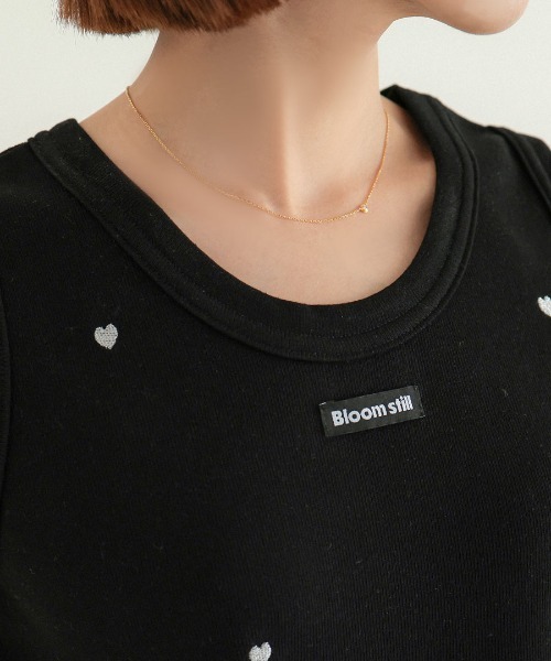 DONOBAN(ドノバン)の「ミニハートタンクトップ(タンクトップ・レディース・ホワイト/ブラック・ONE SIZE)」の10枚目の写真