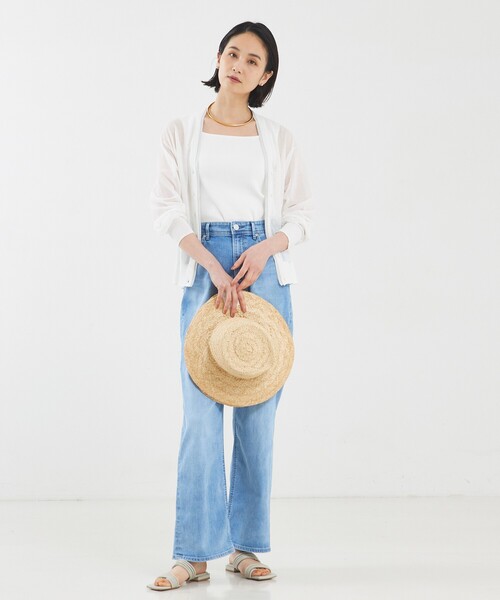 YANUK（ヤヌーク）の「【YANUK】Joanストレートデニムパンツ（デニムパンツ・レディース・ライトブルー/グレー・34/36/38）」の17枚目の写真