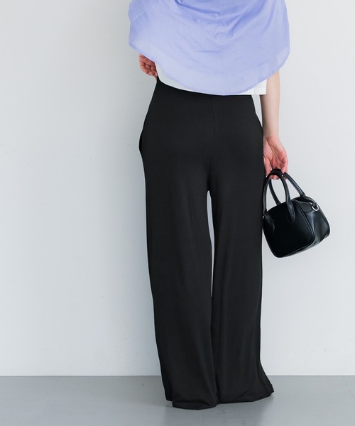 coca(coca)(コカ)の「とろみワイドパンツ(その他パンツ・レディース・ブラック/グリーン/A/チャコール・S/M/L)」の13枚目の写真