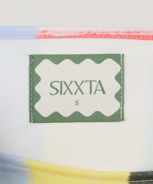 CITYSHOP(シティーショップ)の「SIXXTA RAINBOW CONFETTI SWEATER PLO:カットソー(Tシャツ/カットソー・レディース・ホワイト系その他・SMALL)」の10枚目の写真