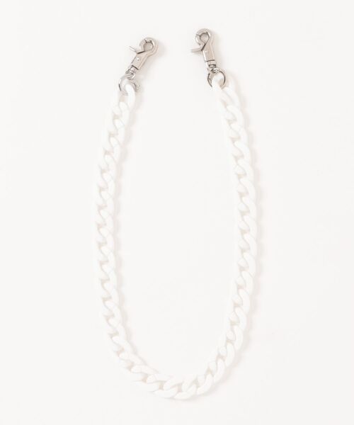 an meets zakka(アンミツザッカ)の「an meets zakka 【COMONONOSA(コモノノサ) 】OMOCHA CHAIN(オモチャチェーン) ウォレットチェーン -喜平-(ウォレットチェーン・レディース・ブルー/ターコイズブルー/シルバー/ガンメタ/ブラック/パープル/イエロー/ホワイト/グリーン/ピンク/レッド/オレンジ/ダークブラウン・ONESIZE)」の1枚目の写真