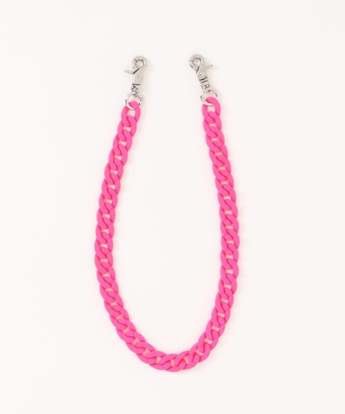 an meets zakka(アンミツザッカ)の「an meets zakka 【COMONONOSA(コモノノサ) 】OMOCHA CHAIN(オモチャチェーン) ウォレットチェーン -喜平-(ウォレットチェーン・レディース・ブルー/ターコイズブルー/シルバー/ガンメタ/ブラック/パープル/イエロー/ホワイト/グリーン/ピンク/レッド/オレンジ/ダークブラウン・ONESIZE)」の9枚目の写真