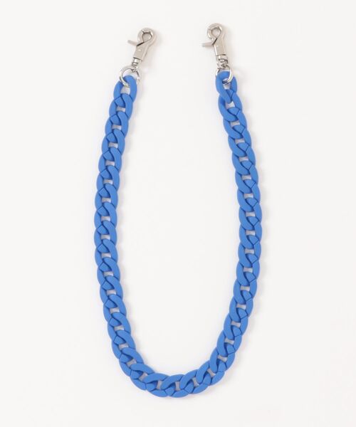 an meets zakka(アンミツザッカ)の「an meets zakka 【COMONONOSA(コモノノサ) 】OMOCHA CHAIN(オモチャチェーン) ウォレットチェーン -喜平-(ウォレットチェーン・レディース・ブルー/ターコイズブルー/シルバー/ガンメタ/ブラック/パープル/イエロー/ホワイト/グリーン/ピンク/レッド/オレンジ/ダークブラウン・ONESIZE)」の6枚目の写真