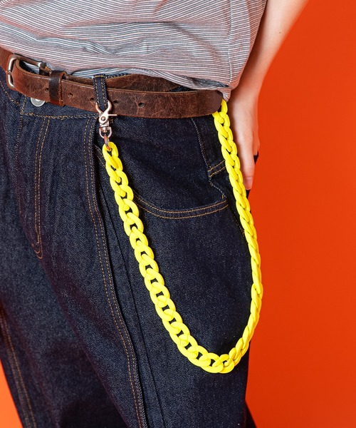 ウォレットチェーン（イエロー/黄色系）ファッション通販 - ZOZOTOWN