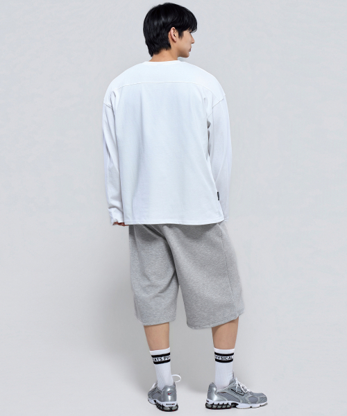 PHYSICAL GARMENTS（フィジカルガーメンツ）の「P2628 ガンヨンテンションピンタックバミューダパンツ [4COLOR]（その他パンツ・メンズ・チャコール/ブラック/グレー・LARGE/SMALL/XX-LARGE）」の5枚目の写真