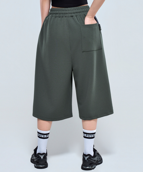 PHYSICAL GARMENTS（フィジカルガーメンツ）の「P2628 ガンヨンテンションピンタックバミューダパンツ [4COLOR]（その他パンツ・メンズ・チャコール/ブラック/グレー・LARGE/SMALL/XX-LARGE）」の16枚目の写真
