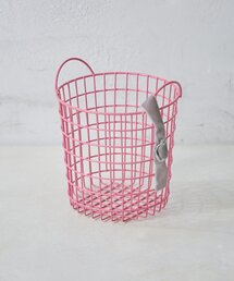 SAHIR（サヒール）の「【SAHIR サヒール】Wire basket ワイヤーバスケット S（インテリア雑貨）」