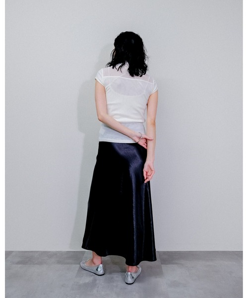 Julep(ジュレップ)の「Sheer Tops(Tシャツ/カットソー・レディース・オフホワイト/ブラウン/ブラック/カーキ・FREE)」の14枚目の写真