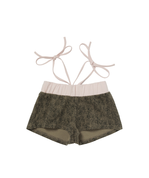 GILAARCHIVE（ギラアーカイブ）の「STRAP WAIST MICRO SHORTS (LEOPARD)_PINK（その他パンツ・レディース・その他・FREE）」の5枚目の写真