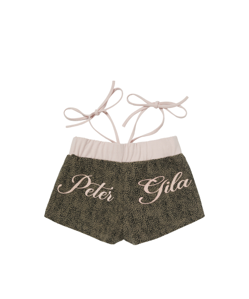 GILAARCHIVE（ギラアーカイブ）の「STRAP WAIST MICRO SHORTS (LEOPARD)_PINK（その他パンツ・レディース・その他・FREE）」の6枚目の写真