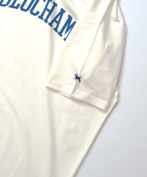 POLOCHAMPS(ポロチャンプス)の「【POLOCHAMPS/ポロチャンプス】 プリント Tシャツ(Tシャツ/カットソー・メンズ・チャコール/杢グレー/ブラック/ホワイト系その他/オフホワイト/ネイビー・L/M/XL)」の13枚目の写真