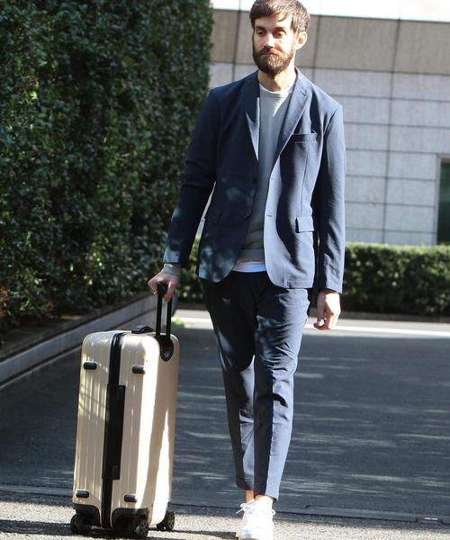 BEAUTY&YOUTH UNITED ARROWS（ビューティーアンドユースユナイテッドアローズ）の「BY ”TORAY” ドライ シアサッカー アンクルパンツ◆（スラックス・メンズ・その他1/ネイビー/その他2/その他3・LARGE/X-LARGE/MEDIUM/SMALL）」の10枚目の写真