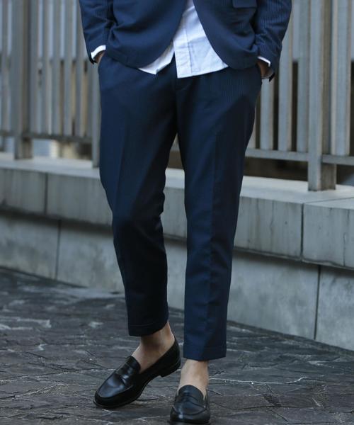 BEAUTY&YOUTH UNITED ARROWS（ビューティーアンドユースユナイテッドアローズ）の「BY ”TORAY” ドライ シアサッカー アンクルパンツ◆（スラックス・メンズ・その他1/ネイビー/その他2/その他3・LARGE/X-LARGE/MEDIUM/SMALL）」の11枚目の写真