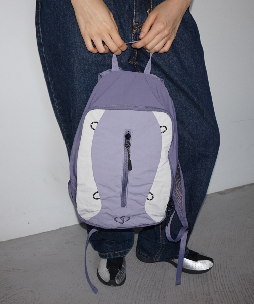 Salad bowls（サラダボール）の「503 LIP LIGHT BACKPACK[PURPLE]（バックパック/リュック・レディース・Purple・FREE）」の5枚目の写真