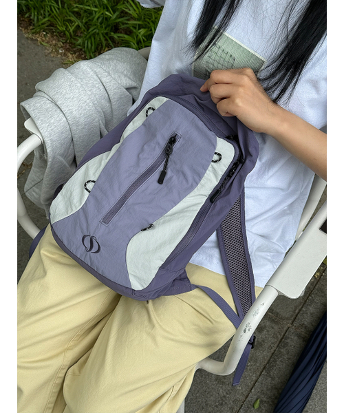 Salad bowls（サラダボール）の「503 LIP LIGHT BACKPACK[PURPLE]（バックパック/リュック・レディース・Purple・FREE）」の8枚目の写真