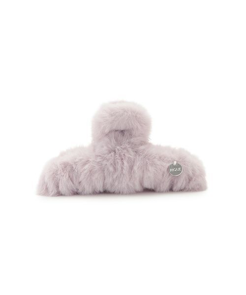 gelato pique(ジェラートピケ)の「ファーヘアクリップ(バレッタ/ヘアクリップ・レディース・ラベンダー/ブルー/オフホワイト・F)」の10枚目の写真