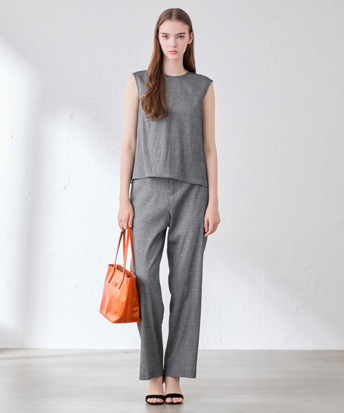 MACKINTOSH LONDON(マッキントッシュ ロンドン)の「リンクルコットンブラウス(シャツ/ブラウス・レディース・チャコールグレー/ブラック・38)」の3枚目の写真