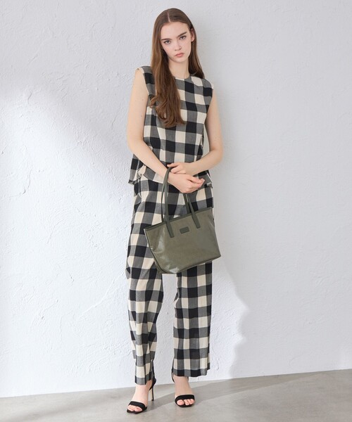 MACKINTOSH LONDON(マッキントッシュ ロンドン)の「リンクルコットンブラウス(シャツ/ブラウス・レディース・チャコールグレー/ブラック・38)」の5枚目の写真