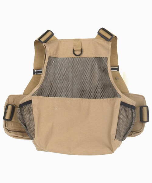FILSON(フィルソン)の「FILSON/フィルソン Mesh Fishing Strap Vest/メッシュ フィッシング ストラップ ベスト(ベスト・メンズ・ブラウン・フリ-)」の2枚目の写真