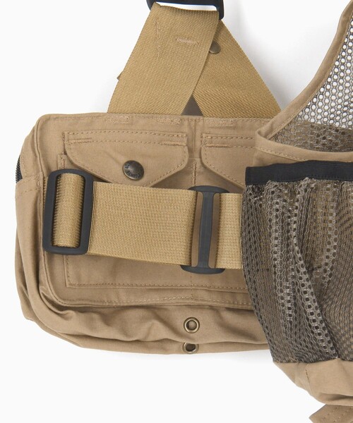 FILSON(フィルソン)の「FILSON/フィルソン Mesh Fishing Strap Vest/メッシュ フィッシング ストラップ ベスト(ベスト・メンズ・ブラウン・フリ-)」の7枚目の写真