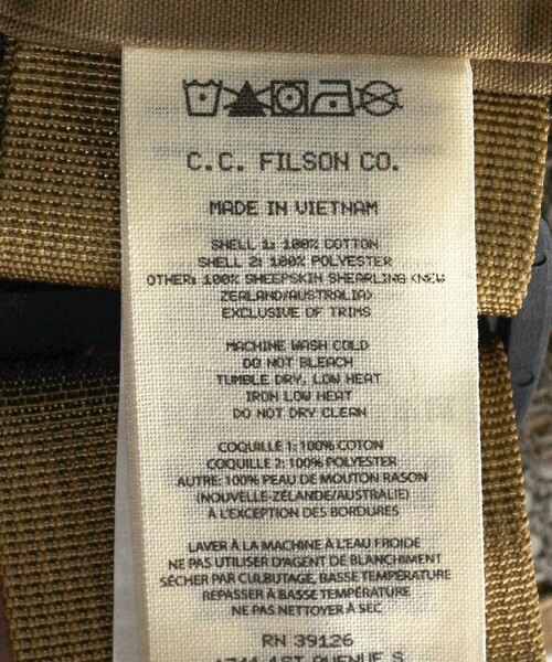 FILSON(フィルソン)の「FILSON/フィルソン Mesh Fishing Strap Vest/メッシュ フィッシング ストラップ ベスト(ベスト・メンズ・ブラウン・フリ-)」の12枚目の写真