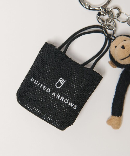 UNITED ARROWS(ユナイテッドアローズ)の「UA モンキー&ハンディファン キーチャーム(キーホルダー・レディース・ブラック/ホワイト・FREE)」の7枚目の写真