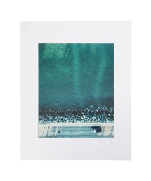 GREENROOM | 【BREE POORT / ブリー・ポート】DRONE PRINT SURF CHECK マットプリント(11×14 inch)(ポスター/アート)