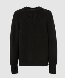 BATONER（バトナー）の「BATONER W-NAME WOOL CREW NECK KNIT（ニット/セーター）」