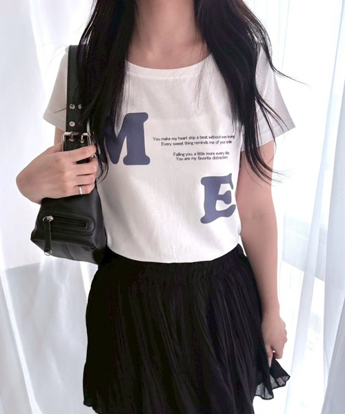 etta（エタ）の「【多種】アニマル　リボン　ストリートロゴ　Y2K プリント半袖Tシャツ（Tシャツ/カットソー・レディース・その他5/その他1/その他6/その他2/その他4/その他3/その他8/その他11/その他7/その他10/その他16/その他9/その他12・WM）」の3枚目の写真