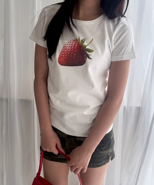 etta（エタ）の「【多種】アニマル　リボン　ストリートロゴ　Y2K プリント半袖Tシャツ（Tシャツ/カットソー・レディース・その他5/その他1/その他6/その他2/その他4/その他3/その他8/その他11/その他7/その他10/その他16/その他9/その他12・WM）」の12枚目の写真