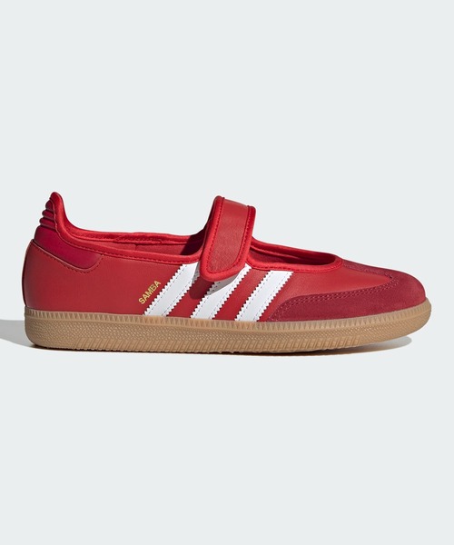 adidas(アディダス)の「サンバ ジェーン シューズ / Samba Jane Shoes メリージェーンスニーカー / アディダスオリジナルス adidas Originals(スニーカー・レディース・レッド・22.0cm/24.5cm/25.0cm/22.5cm/23.0cm/23.5cm/24.0cm/25.5cm/26.0cm/26.5cm/27.0cm/27.5cm/28.0cm)」の3枚目の写真
